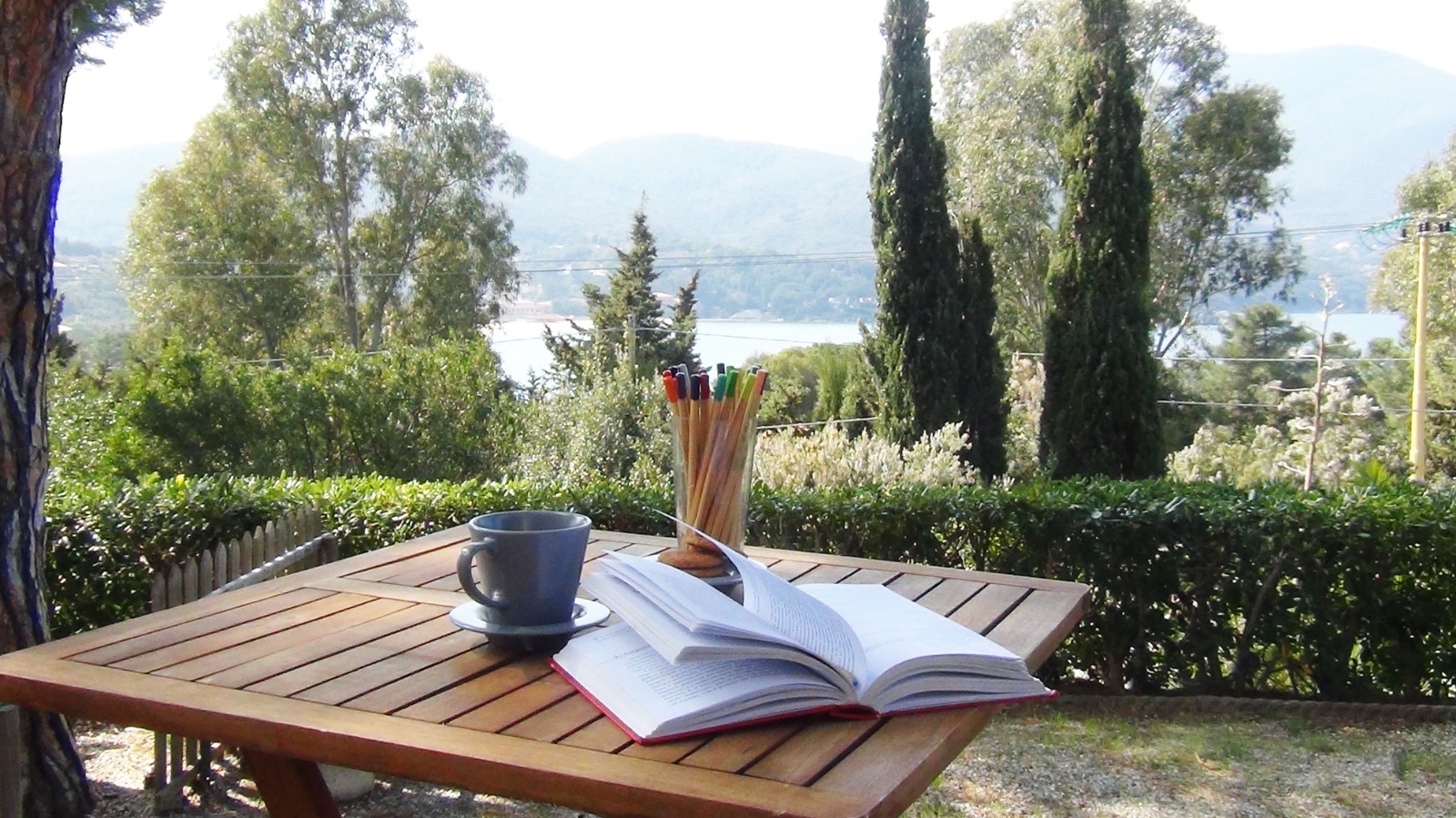 Lezione di italiano al tavolo — foto 10